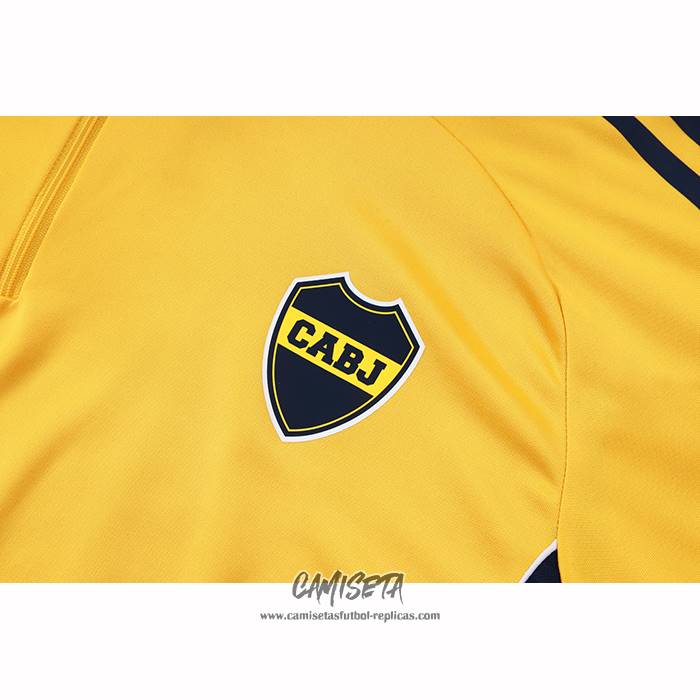 Chandal de Sudadera del Boca Juniors 2025-2026 Nino Amarillo